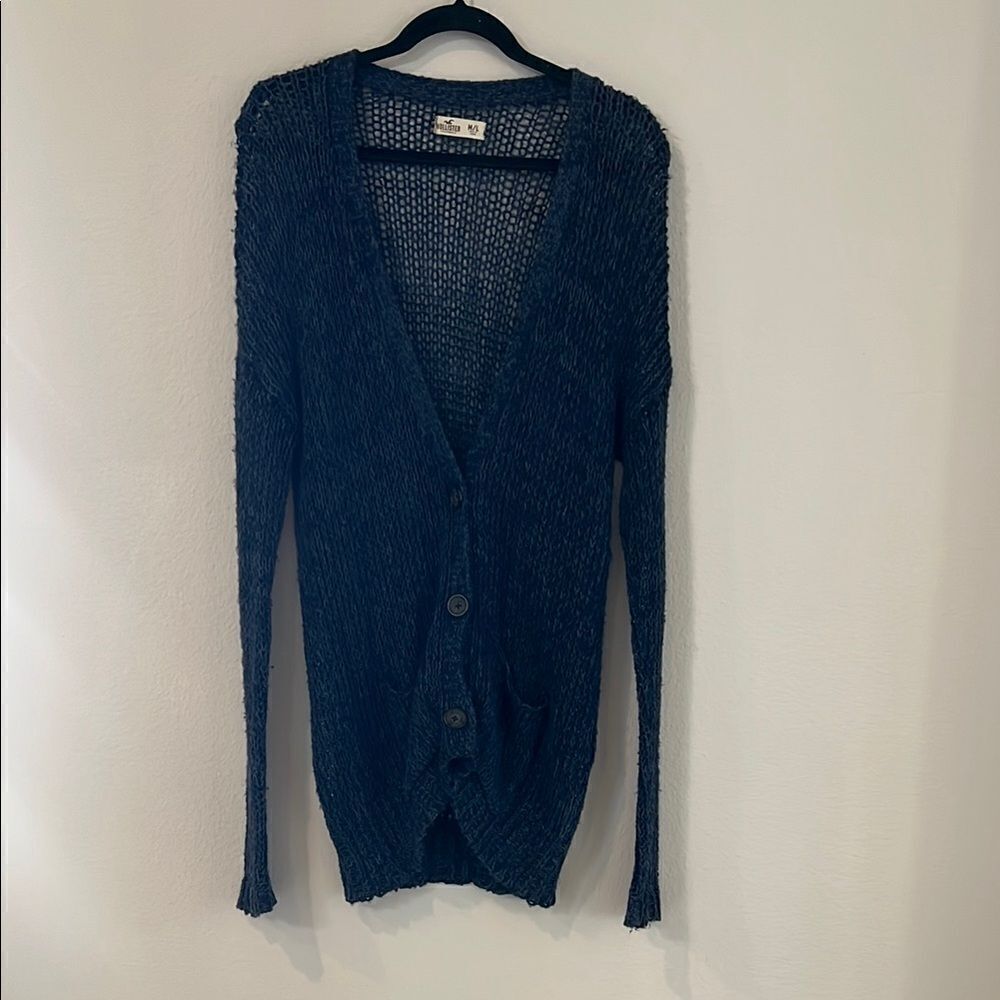 Hollister Navy Blue Women's Sweater